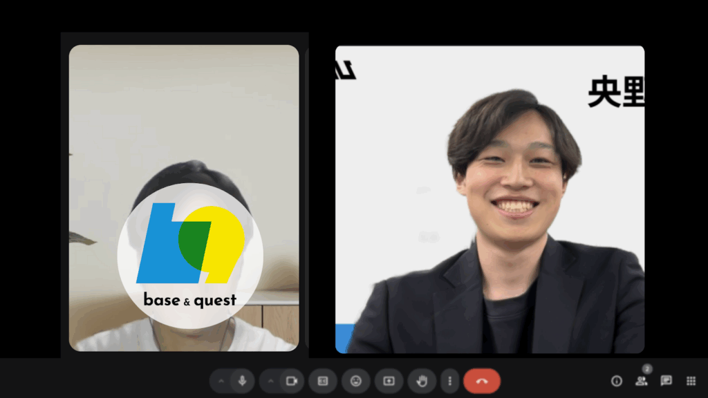ひとキャリ利用者インタビュー S様と弊社CA谷合の写真