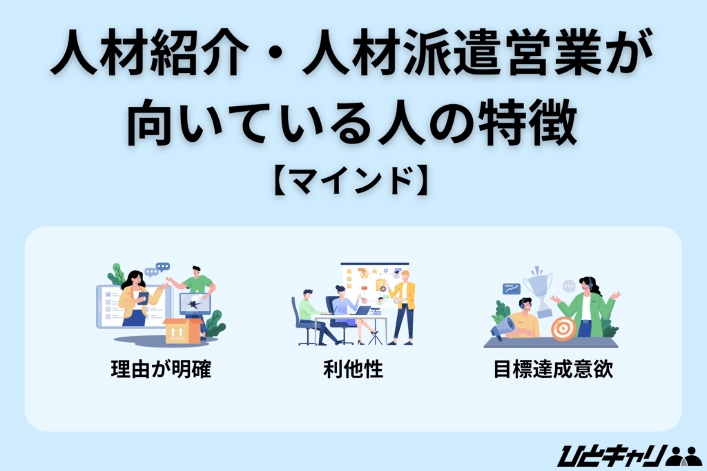 人材業界 向いている人