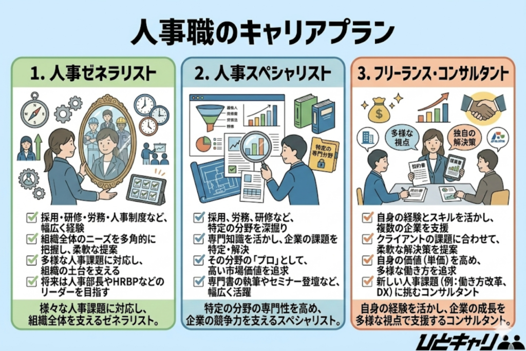 人事職のキャリアプラン